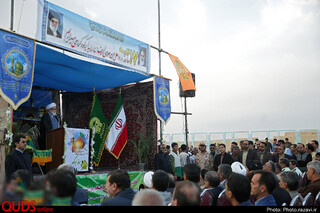 حضور تولیت آستان قدس رضوی در مراسم گرامیداشت سالروز ورود امام رضا علیه السلام به ابرکوه - استان یزد