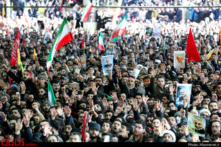 تشییع و اقامه نماز بر پیکر سردار بزرگ سپهبد شهید حاج قاسم سلیمانی و شهیدان مقاومت