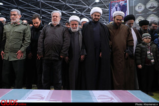 تشییع و اقامه نماز بر پیکر سردار بزرگ سپهبد شهید حاج قاسم سلیمانی و شهیدان مقاومت