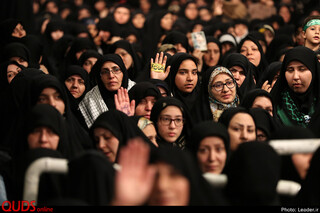 دومین شب مراسم عزاداری حضرت فاطمه زهرا (سلاماللهعلیها) در حسینیه امام خمینی(ره)