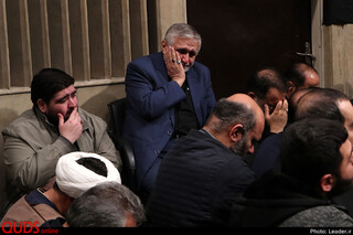 دومین شب مراسم عزاداری حضرت فاطمه زهرا (سلاماللهعلیها) در حسینیه امام خمینی(ره)