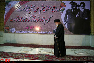 حضور رهبر معظم انقلاب اسلامی در مرقد امام خمینی(ره) وگلزار شهدا