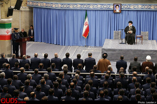 دیدار فرماندهان و کارکنان نیروی هوایی ارتش با رهبر معظم انقلاب