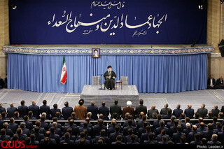 دیدار فرماندهان و کارکنان نیروی هوایی ارتش با رهبر معظم انقلاب