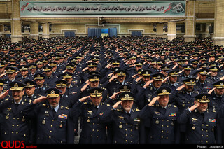دیدار فرماندهان و کارکنان نیروی هوایی ارتش با رهبر معظم انقلاب