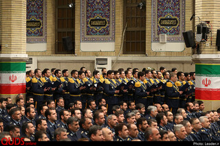 دیدار فرماندهان و کارکنان نیروی هوایی ارتش با رهبر معظم انقلاب