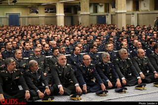 دیدار فرماندهان و کارکنان نیروی هوایی ارتش با رهبر معظم انقلاب