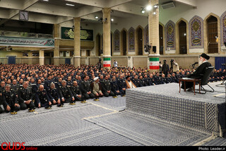دیدار فرماندهان و کارکنان نیروی هوایی ارتش با رهبر معظم انقلاب