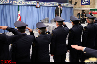 دیدار فرماندهان و کارکنان نیروی هوایی ارتش با رهبر معظم انقلاب
