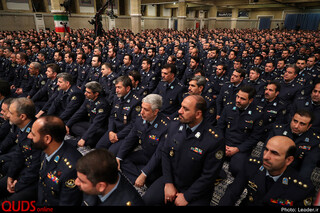 دیدار فرماندهان و کارکنان نیروی هوایی ارتش با رهبر معظم انقلاب