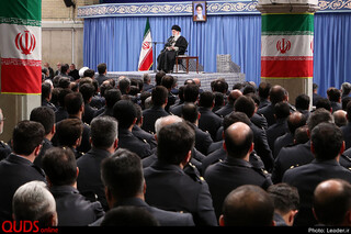 دیدار فرماندهان و کارکنان نیروی هوایی ارتش با رهبر معظم انقلاب
