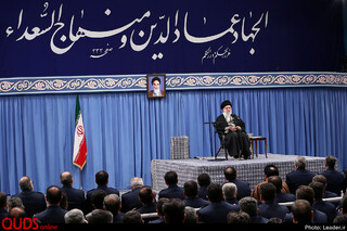 دیدار فرماندهان و کارکنان نیروی هوایی ارتش با رهبر معظم انقلاب