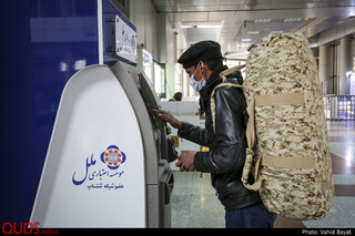 ضد عفونی و اقدامات پیشگیرانه در پایانه مسافربری مشهد