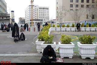 آغاز سال نو در خیابان های اطراف حرم مطهر رضوی