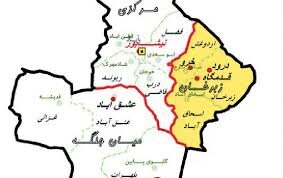 ارتقای دو بخش خراسان رضوی به شهرستان زبرخان