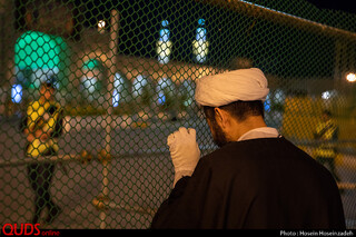 مراسم احیای شب بیست و یکم ماه مبارک رمضان در حریم مطهر رضوی