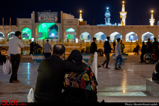 مراسم احیای شب بیست و یکم ماه مبارک رمضان در حریم مطهر رضوی