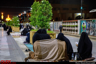 مراسم احیای شب بیست و یکم ماه مبارک رمضان در حریم مطهر رضوی