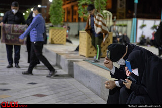 مراسم احیای شب بیست و یکم ماه مبارک رمضان در حریم مطهر رضوی