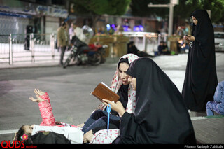 مراسم احیای شب بیست و سوم ماه مبارک رمضان در حریم مطهر رضوی