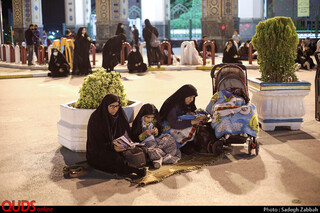 مراسم احیای شب بیست و سوم ماه مبارک رمضان در حریم مطهر رضوی