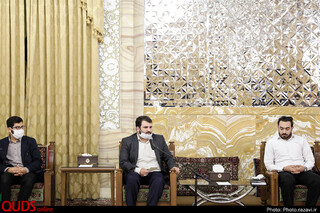 دیدار تشکلهای مردمی فعال در رزمایش مواسات مشهد با تولیت آستان قدس رضوی