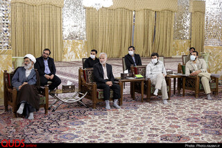 دیدار تشکلهای مردمی فعال در رزمایش مواسات مشهد با تولیت آستان قدس رضوی