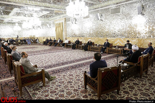 دیدار تشکلهای مردمی فعال در رزمایش مواسات مشهد با تولیت آستان قدس رضوی