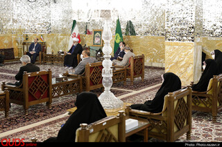 دیدار تشکلهای مردمی فعال در رزمایش مواسات مشهد با تولیت آستان قدس رضوی