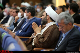 مراسم تجلیل از خیران و فعالان رزمایش مواسات و همدلی