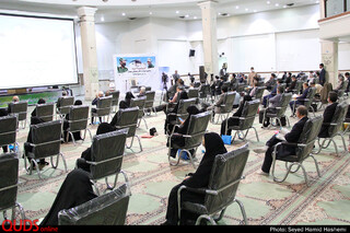 مراسم روزبسیج اساتیددردانشگاه فردوسی مشهد