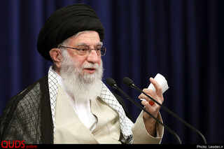 ارتباط تصویری رهبر معظم انقلاب با همایش سراسری قوه قضائیه