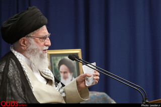 ارتباط تصویری رهبر معظم انقلاب با همایش سراسری قوه قضائیه