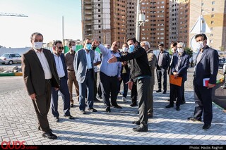 سردرگمی شبهه ناک مسئولان در بازدید از پروژه کمربند جنوبی