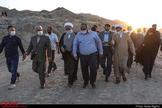سردرگمی شبهه ناک مسئولان در بازدید از پروژه کمربند جنوبی