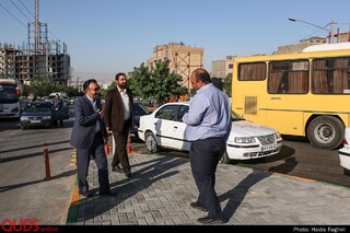 سردرگمی شبهه ناک مسئولان در بازدید از پروژه کمربند جنوبی