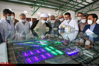 افتتاح مجتمع تولید فرآوردههای ژنتیکی دامی آستان قدس رضوی