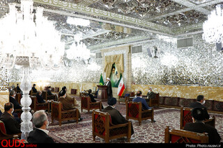 معارفه مدیرعالی حرم مطهر و رئیس دفتر تولیت آستان قدس رضوی
