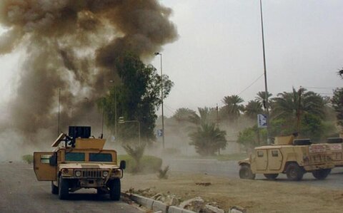 حمله موشکی به پایگاه نظامی بسمایه عراق 3