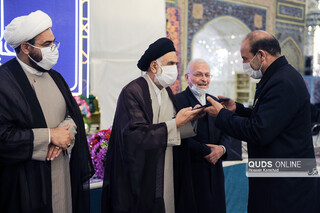 معارفه معاونین اماکن متبرکه و خدمات زائرین حرم مطهر رضوی
