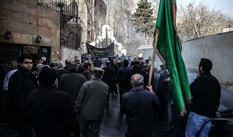 همراهی پلیس بوشهر با ستاد مبارزه با کرونا در ایام محرم هیئت