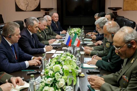 دیدار وزیران دفاع ایران و روسیه 3