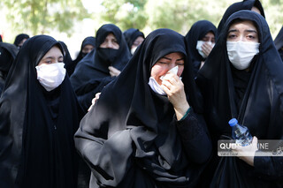 تشییع پیکر پاک شهید مرزبانی سعید رحمانی