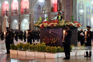 آئین خطبه خوانی شب عاشورا در حرم مطهر رضوی