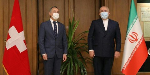 وزیر خارجه سوئیس با ظریف دیدار کرد 3