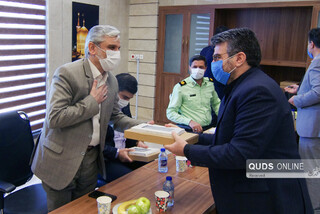 تجلیل از عوامل برگزاری مسابقات لیگ برتر توسط آستان قدس رضوی
