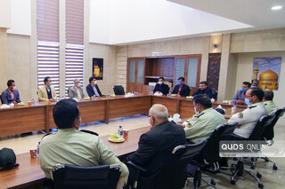 تجلیل از عوامل برگزاری مسابقات لیگ برتر توسط آستان قدس رضوی