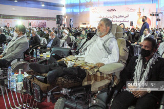 آیین افتتاحیه نمایشگاه دستاوردهای استانی دفاع مقدس
