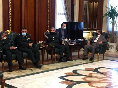 معاون ستاد کل نیروهای مسلح ایران با وزیر دفاع عراق دیدار کرد 3