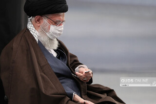 مراسم قرائت زیارت اربعین با حضور رهبر انقلاب در حسینیه امام خمینی (ره)